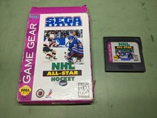 NHL All-Star Hockey Sega Game Gear Cartridge and Case