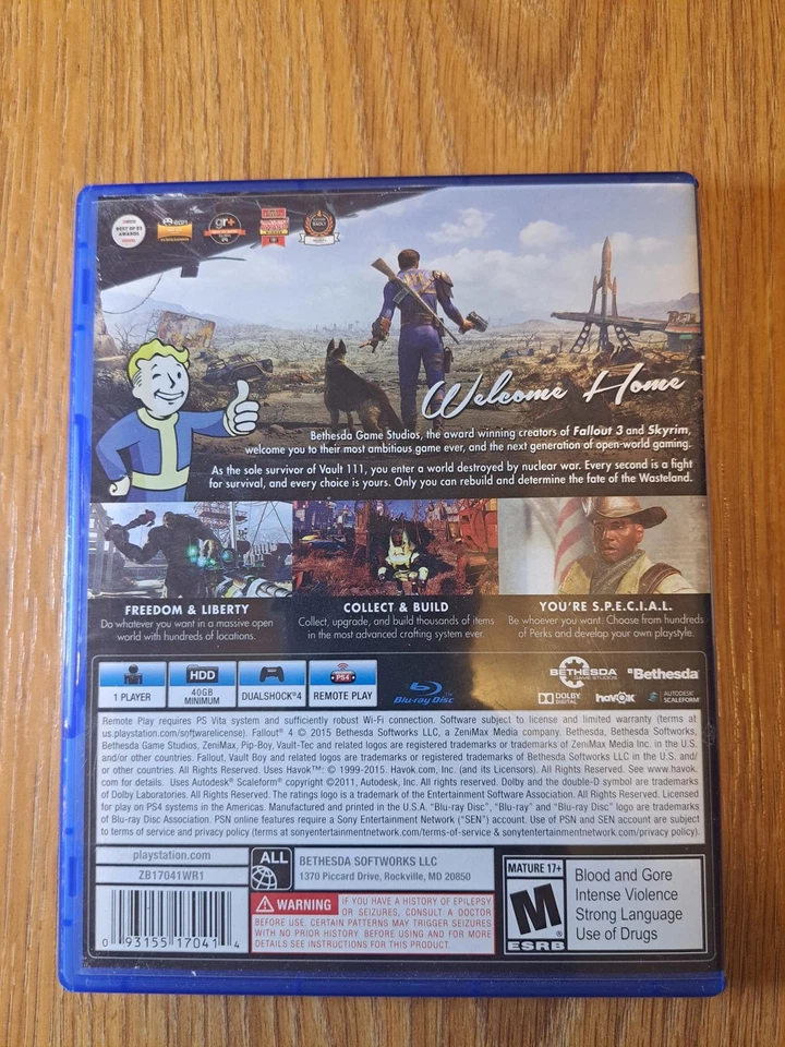 Видеоигра Fallout 4 PS4 Playstation 4 отличное состояние товара - Изображение 2 из 4