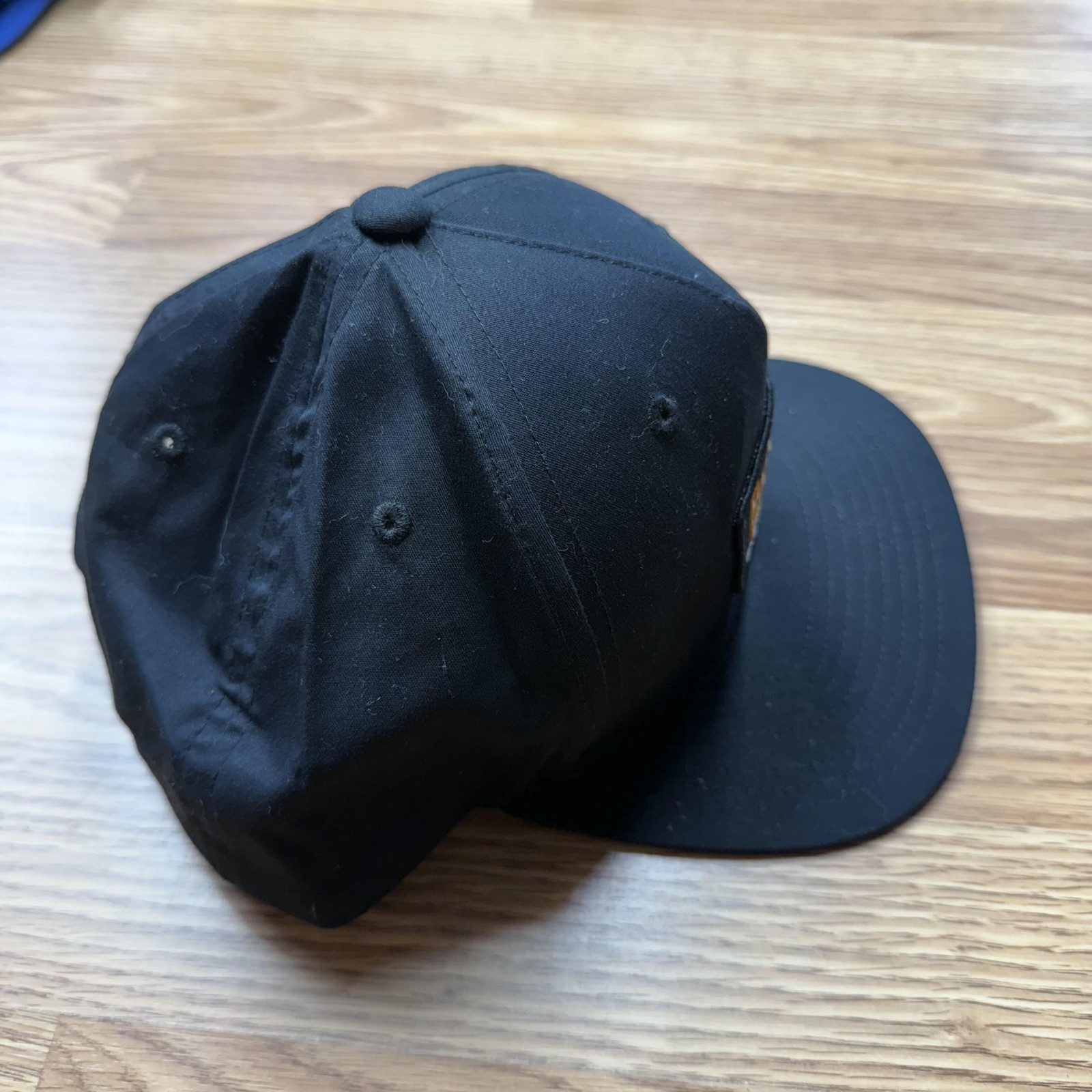 Brixton Hat Cap Snap Back Black Patch Embroidered… - image 4