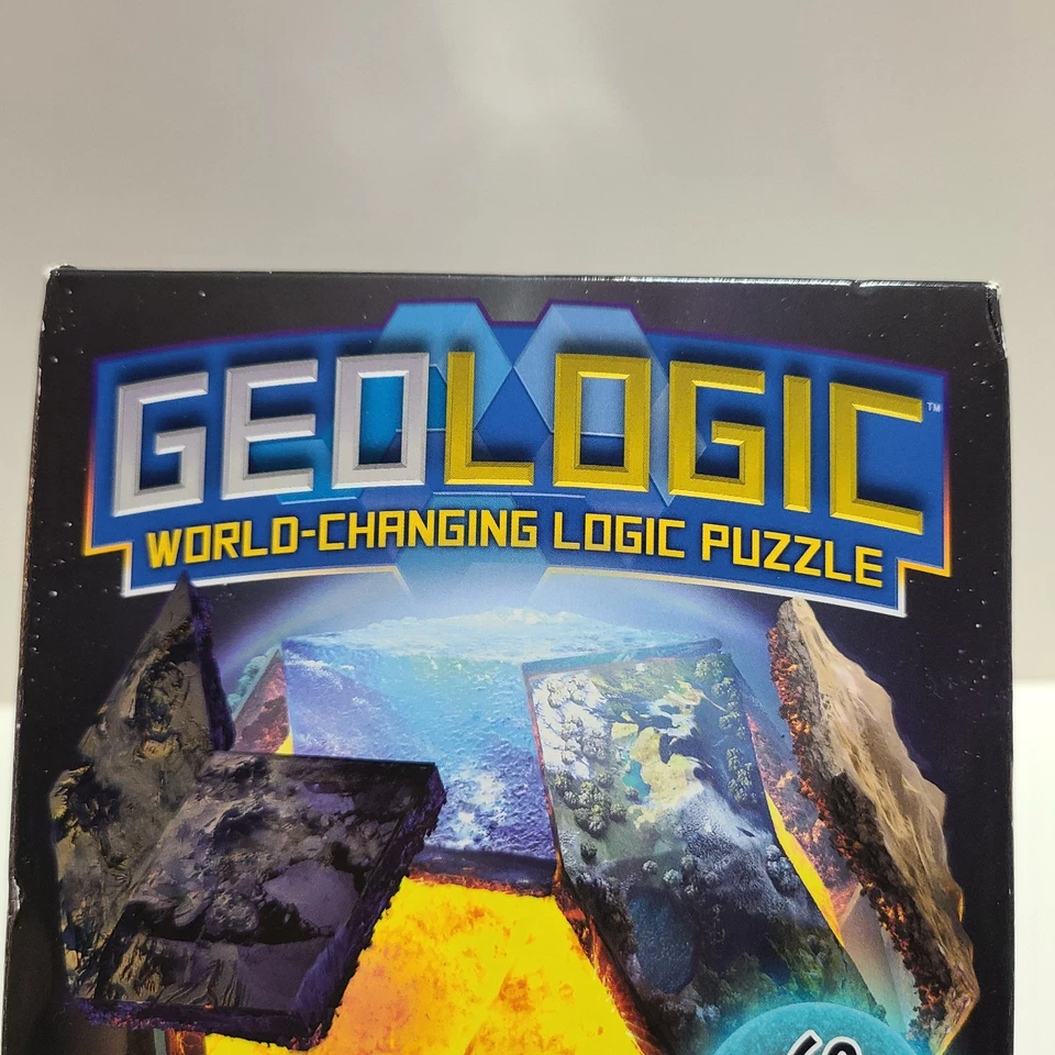 Geologic World-Changing Logic Puzzle w/ 60 Challenges by ThinkFun. - Image 2 of 4