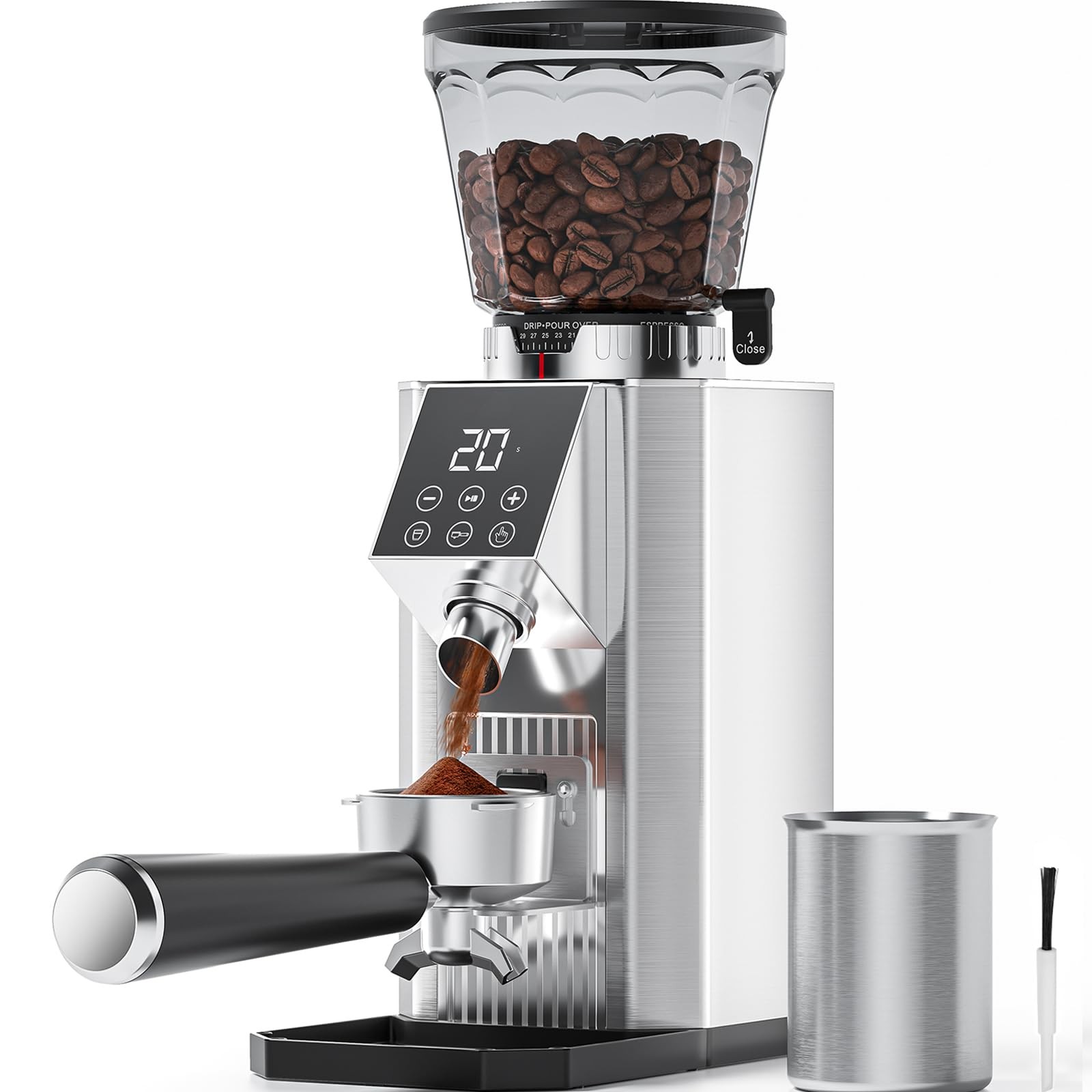 COFIBREWS BURR COFFEE BEAN GRINDER FOR HOME USE CG215B - SIL