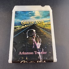 Charlie Rich Arkansas Traveler 8 Track 1974 Vintage Country Soul Tape