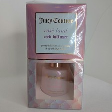 NWT Juicy Couture Ros  Land Reed Diffuser Peony Blossom, Rose Petals,  Melon