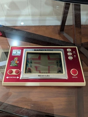 Cement Factory Mario's Nintendo Game & Watch RARE 1983 for sale
