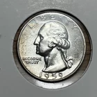 1959 Silver Proof Washington Quarter 90% Silver
