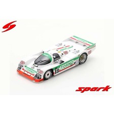 Spark 1/43 Porsche 962 C 18 No.18 LE Mans 24H 1986 Mini Car