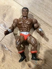 Vintage 1981 MOTU Clamp Champ Masters of the Universe He-man Rare Black Figure