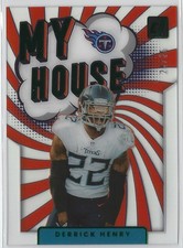 2021 Panini Clearly Donruss - My House Derrick Henry #CMH-DH Green /25