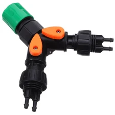 Multiplex Water Distributor Garden Hose Splitter Fittings Quick Connects
