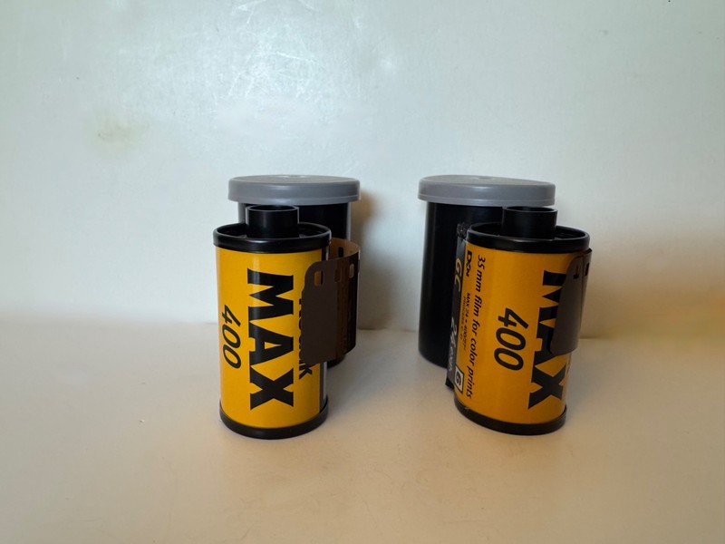 2 Kodak Max 400 35mm Color Print Film, Process C41. 36 Exposures. Expired