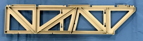 GI Joe USS Flagg Aircraft Carrier Support B Original Part 1985 Hasbro