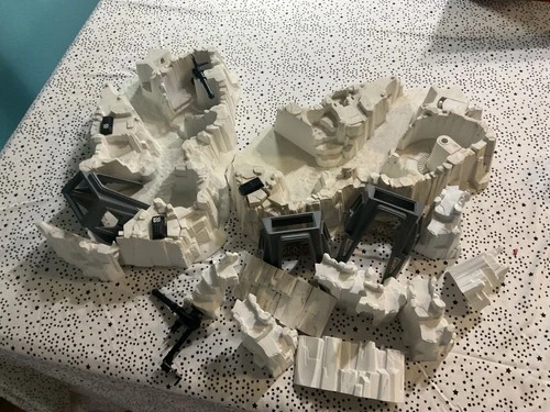 Star Wars Vintage Hoth Imperial Attack Base Playset Kenner 1980 Lot of 2 -