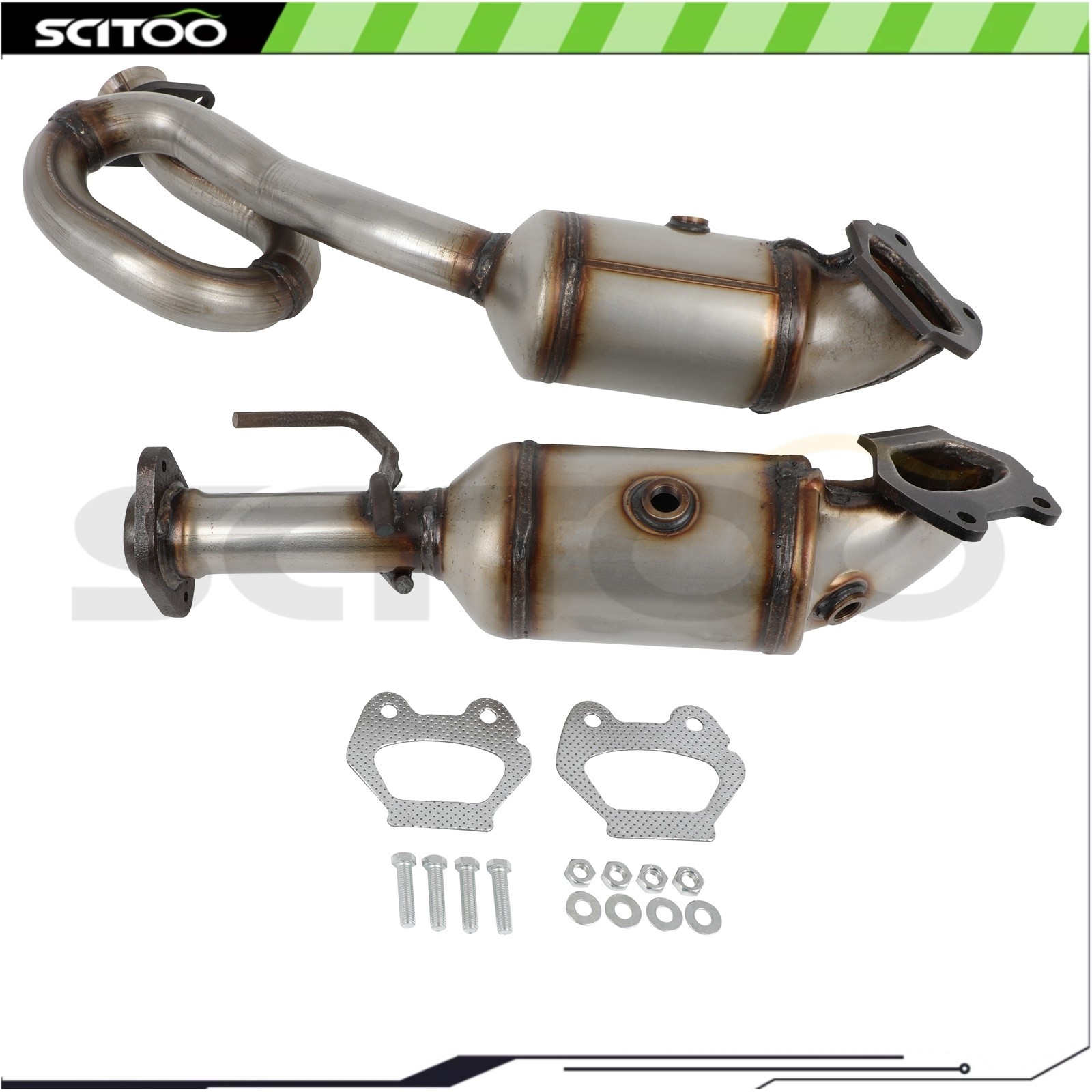 Pair For 2012- 2017 Jeep Wrangler 3.6L V6 Exhaust Catalytic Converter Left Right