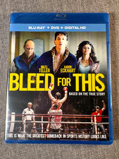 Bleed for This Blu-ray Miles Teller, Aaron Eckhart Sealed Brand NEW