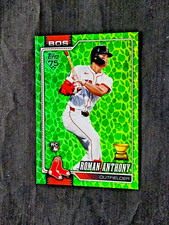 2026 Topps Series 1 Roman Anthony Holiday Green Foil Rookie RC #189 MINT SP 💚
