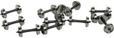Juegos de ruedas Walthers Proto escala HO 33" - ruedas de metal/ejes de plástico (paquete de 12)