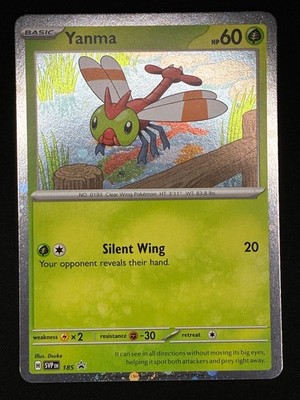 Yanma (Cosmos Holo) Promo SV: Scarlet & Violet Promo Cards 185 NM