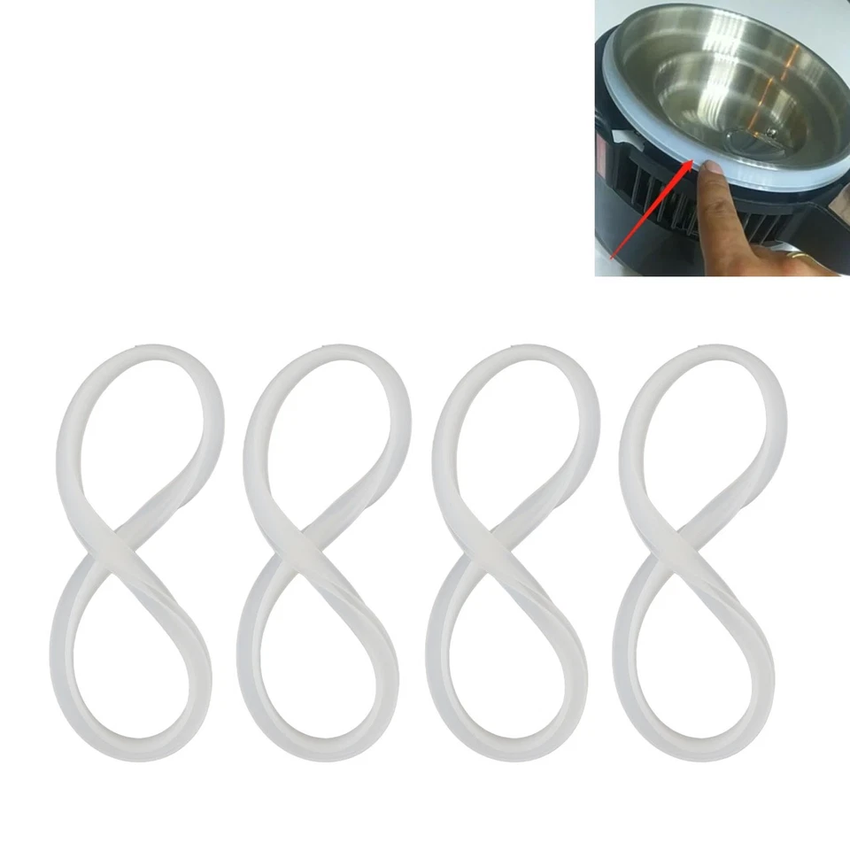 4PCS Water Distiller Sealing Ring Silicone Heat Resistance Water Distiller UK - Image 2 of 4