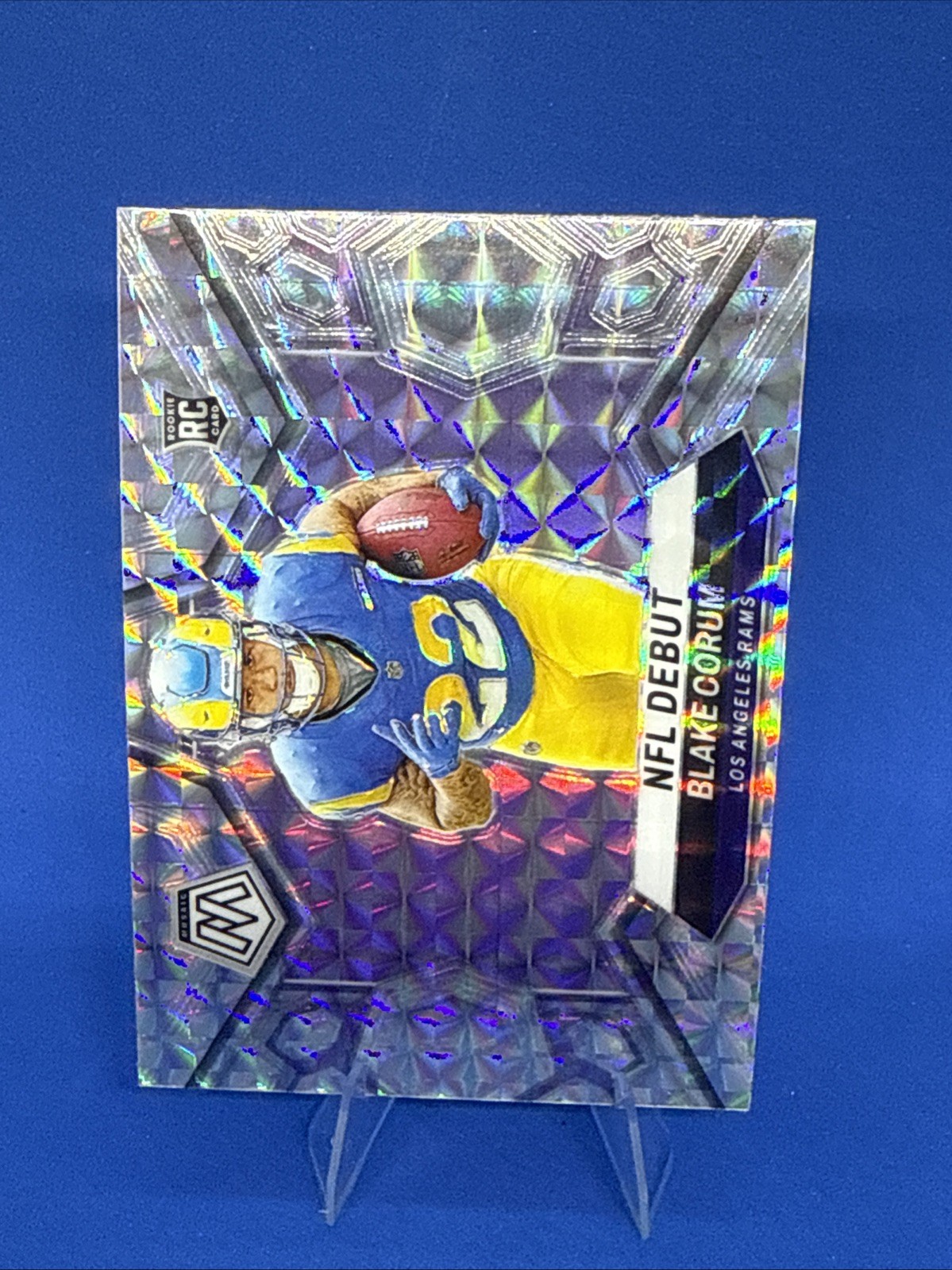 2024 Panini Mosaic - NFL Debut Blake Corum #278 Mosaic Prizm (RC)