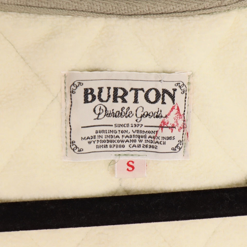 Chaqueta Burton Niñas Talla Pequeña Beige Gemmi JK Acolchada Con Capucha Forrada de Vellón Foto 3 de 4