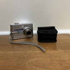 Pentax Optio 50L 5.0MP Compact Digital Camera Silver Tested