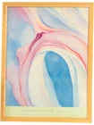Georgia O'Keeffe Art Print Framed Exhibition Piece 1887-1986 Met Museum