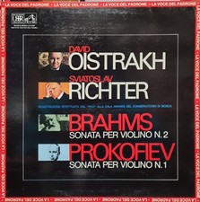 Brahms, Prokofiev – Sonate per violino e pianoforte / Richter, Oistrakh - LP