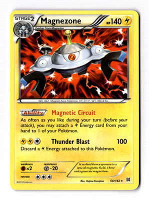 Magnezone - (XY BREAKthrough) 054/162  Regular (Lightly Played)