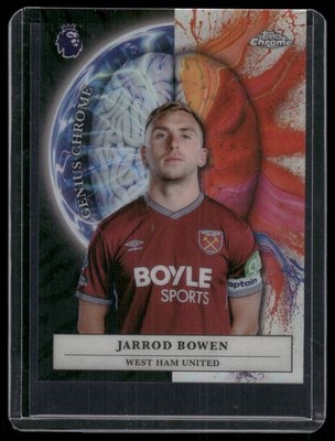 2025-26 Topps Chrome Premier League Jarrod Bowen Genius Chrome Multi Case Hit
