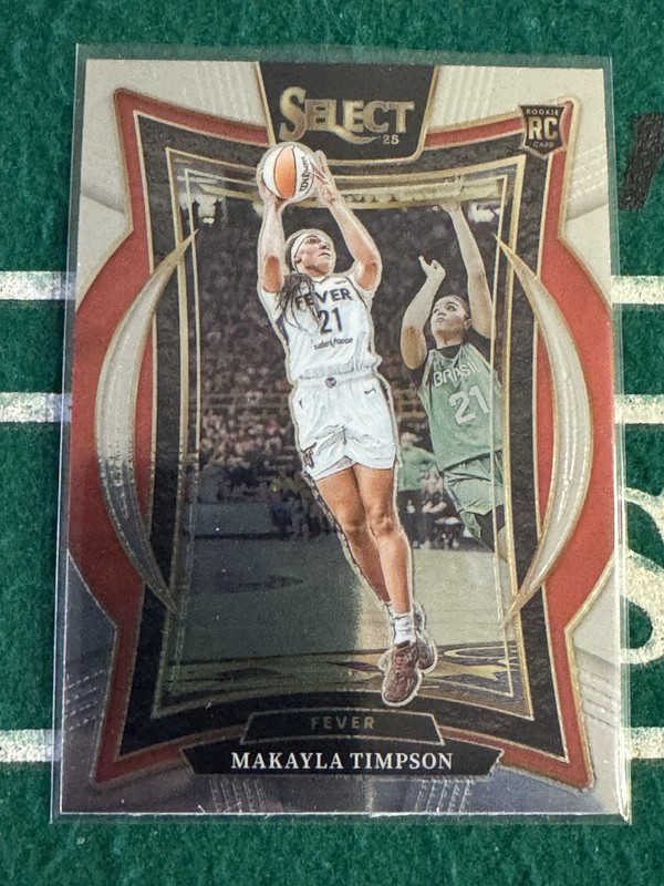 2025 Panini Prizm WNBA - Makayla Timpson #14 Rookie Card RC Indiana Fever 