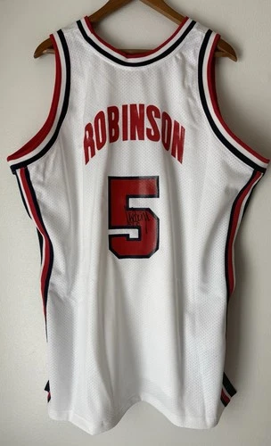 David Robinson Signed Authentic 1992 Olympics "Dream Team" USA Jersey BAS USASM