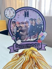 BTS Cake Topper with BT21 Characters Cake Decoration