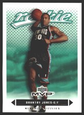 Dahntay Jones #220 2003-04 Upper Deck MVP Memphis GrizzliesRC Rookie