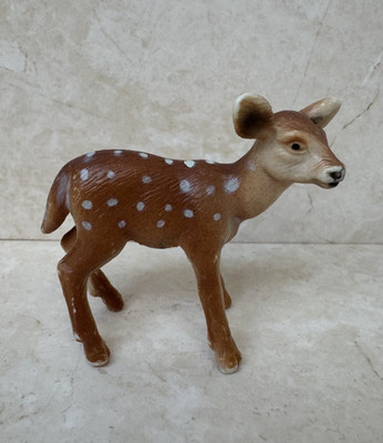 fb13 - Schleich 14256 - Kitz Weißwedelkalb von 2002 - sehr guter Zustand