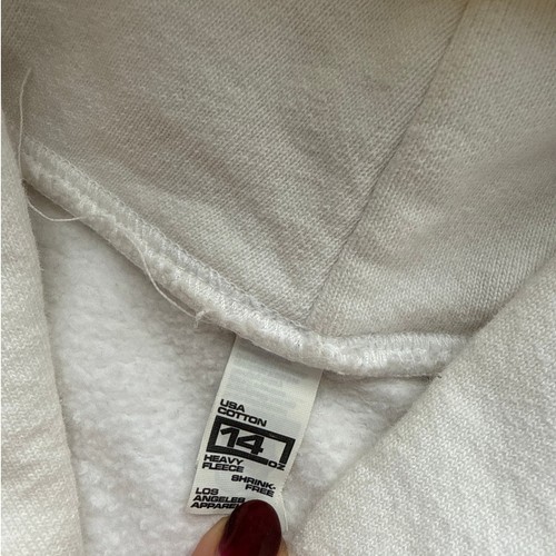 Sudadera con Capucha Justin Bieber Justice World Tour Gráfica Blanca Talla XL - Imagen 4 de 5