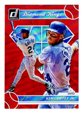 Ken Griffey Jr * 2023 Panini Donruss #1 * HOLO RED * SERIAL NUMBERED 1430/2023