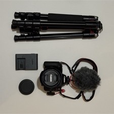 Canon EOS Rebel SL2 DSLR Camera 18-55mm Lens w/ Accessories