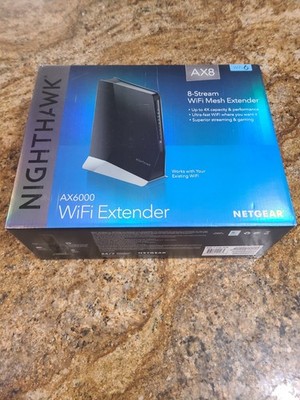 NETGEAR Nighthawk AX8 AX6000 CAX80 DOCSIS 3.1 Dual-Band Cable Modem Router 4 LAN