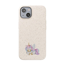 Pastel Unicorn Phone Case, Cute Minimal Unicorn, Eco Friendly Gift