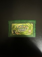 Pok mon Leaf Green Version - Nintendo Game Boy Advance GBA  PAL - Cartridge