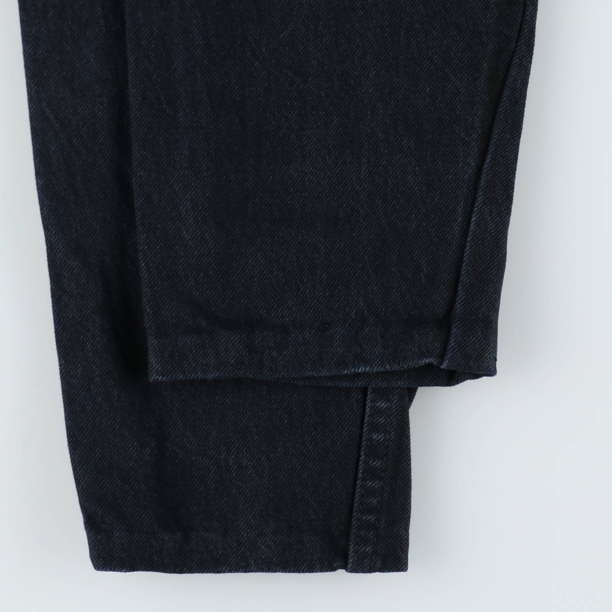 Vintage 90'S Levi's Silver Tab GUYS FIT Black Denim Tapered Jeans Made in US... image 9