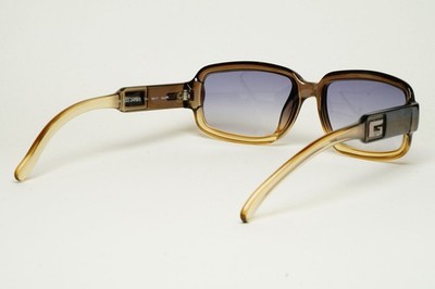 Gucci Sunglasses 1997 Vintage Grey Honey Brown Square GG 2475/S