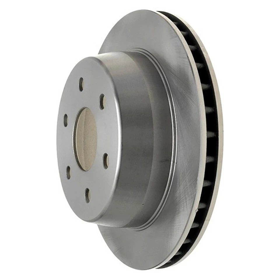 Rear Brake Rotors + Ceramic Brake Pad Set For 2001-2002 Chevrolet Silverado 1500 - Image 3 of 4