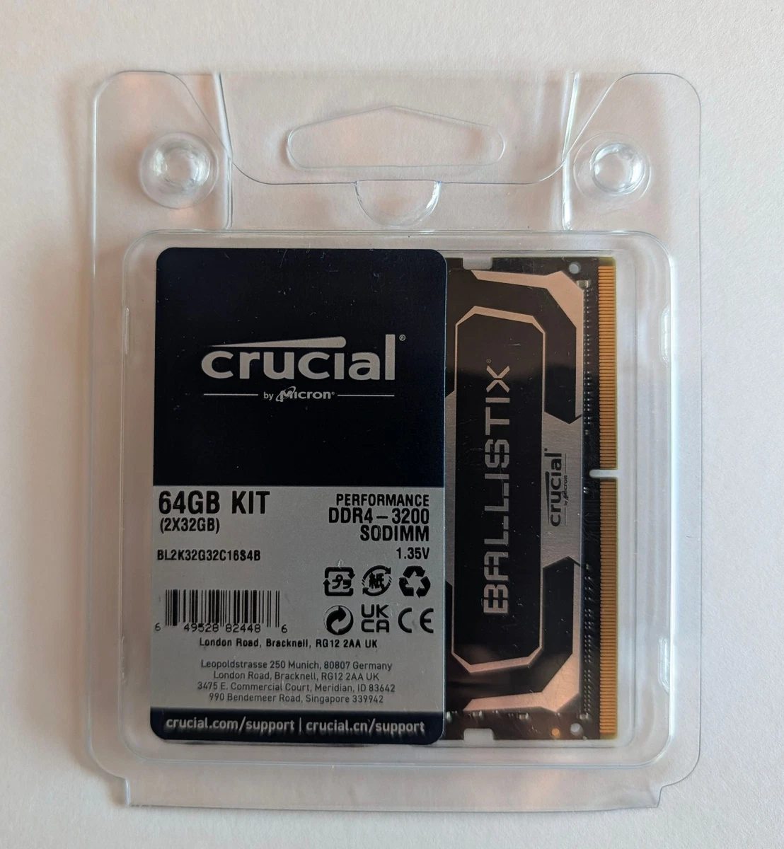Ballistix DDR4 SDRAM Memory (RAM) for sale | eBay