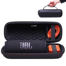 Hard Travel Carrying Case for JBL Flip 7 6 5 Grip Speaker Black EVA