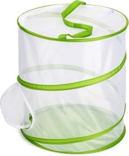 RESTCLOUD Insect and Butterfly Habitat Cage Terrarium Pop-up 12" x 14" Tall