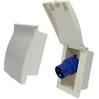 CEE Outdoor Socket Power Socket Caravan Motorhome Caravan Cream White