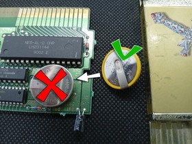 Zelda 2 The Adventure of Link - NEW SAVE BATTERY - Nintendo NES PAL - NES-AL-FRA