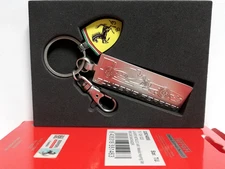 Ferrari Scuderia Original Metallic Keychain. Original Box. Licensed Product