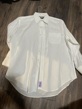 Ralph Lauren Men's Long Sleeve Button Front Shirt S 16-33 Classic Fit Stretch